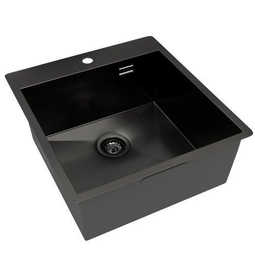 картинка Кухонная мойка Reflexion Iseo RX2246BL оружейная сталь от магазина Сантехстрой