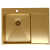 картинка Кухонная мойка Reflexion Maggiore RX2365GD брашированное золото от магазина Сантехстрой