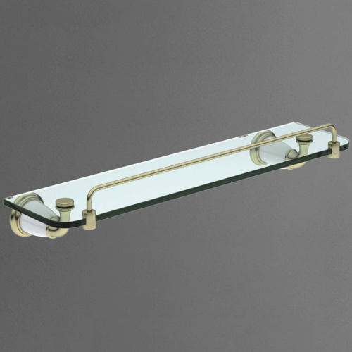 картинка Стеклянная полка Art&Max Bianchi AM-E-2611-Br Бронза от магазина Сантехстрой