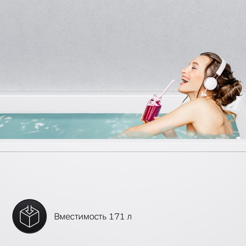 картинка W90A-170-070W-A1 Gem, ванна акриловая A1 170x70см от магазина Сантехстрой