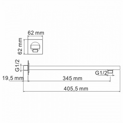 картинка Душевая система WasserKRAFT А71183 Золото от магазина Сантехстрой
