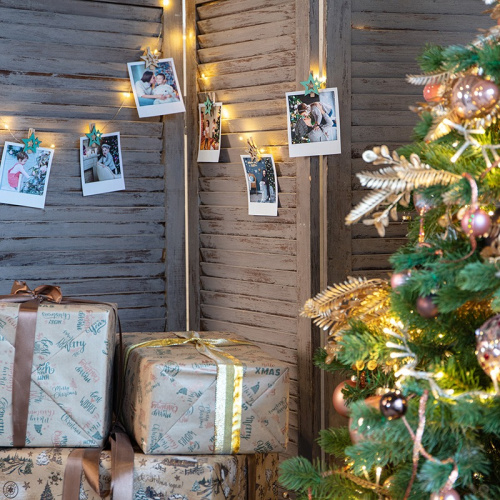 картинка Деревянные прищепки Звездочки 16x4,5x1,3 cм,  бирюзовые 6 шт,  NEON-NIGHT от магазина Сантехстрой