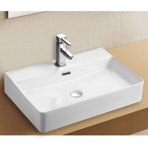 картинка Раковина Azario 600х420х120 накладная, белый (AZ-2173) от магазина Сантехстрой