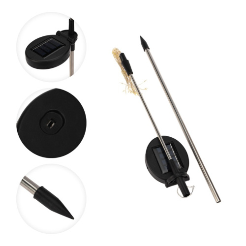 картинка Светильник грунтовый Одуванчик большой 3000К,  со встроенным аккумулятором,  солнечной панелью,  датчиком освещенности LAMPER от магазина Сантехстрой