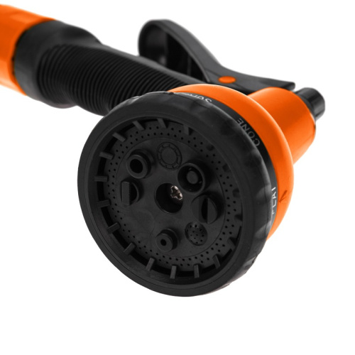 картинка Набор поливочный,  растягивающийся шланг 45 м,  пистолет 7 режимов,  соединитель ЧЕТЫРЕ СЕЗОНА от магазина Сантехстрой