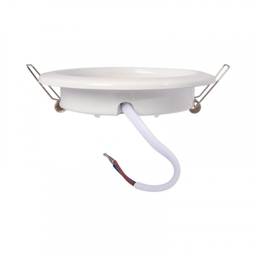 картинка Светильник GX53 белый термостойкое пластиковое кольцо в комплекте от магазина Сантехстрой