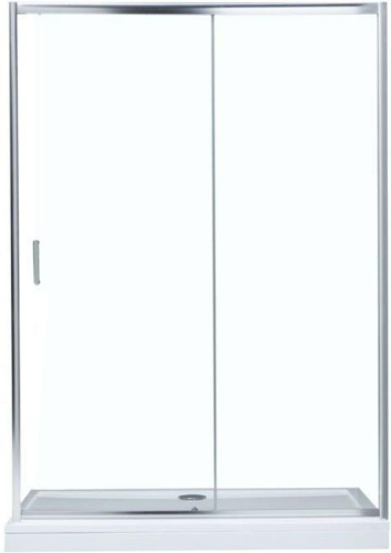 картинка Душевая дверь Aquanet SD-1400A 140, прозрачное стекло от магазина Сантехстрой