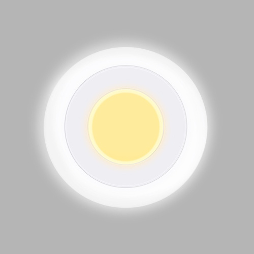 картинка Светильник светодиодный накладной REXANT AuroraSunset Wave с изменяемой цветовой температурой и регулируемой мощностью 4W+4W,  2700-6500 К LED от магазина Сантехстрой