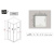 картинка Душевой уголок 90х90 см Black & White Stellar Wind 1029090 прозрачное магазин Сантехстрой являющийся официальным дистрибьютором в России картинка Душевой уголок 90х90 см Black & White Stellar Wind 1029090 прозрачное от магазина Сантехстрой