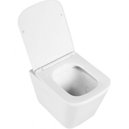 картинка Унитаз BelBagno Due BB3103CHR/SC подвесной с сиденьем Микролифт от магазина Сантехстрой