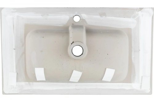 картинка Раковина-столешница Aquanet Flat 80 черный матовый 00329255 от магазина Сантехстрой