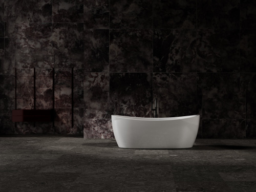 картинка Ванна Solid Surface Vincea VBT-6S03MW, белый матовый от магазина Сантехстрой