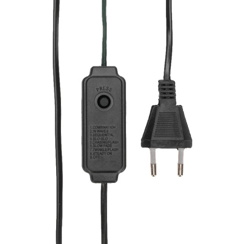 картинка Гирлянда светодиодная из росы с макушкой на елку 9 нитей х 2м,  200LED,  эффект водопада,  теплый белый цвет,  230В NEON-NIGHT от магазина Сантехстрой