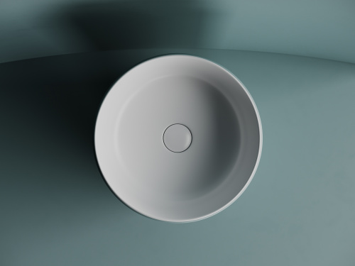 картинка Раковина-столешница Ceramica Nova цвет Белый Круглая CN6073MW от магазина Сантехстрой