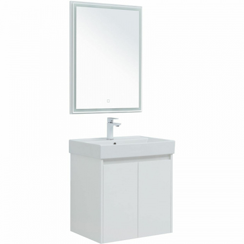картинка Комплект мебели Aquanet для ванной 302532 Белый от магазина Сантехстрой