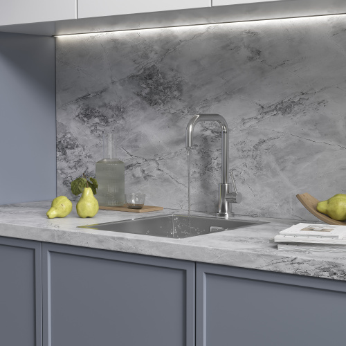 картинка Кухонная мойка Reflexion Como RX2038SS полированная сталь от магазина Сантехстрой