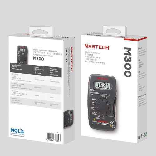 картинка Портативный мультиметр M300 MASTECH от магазина Сантехстрой