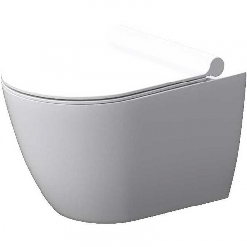 картинка DX22C1700SC Apollo подвесной унитаз без ободка с сиденьем микролифт от магазина Сантехстрой