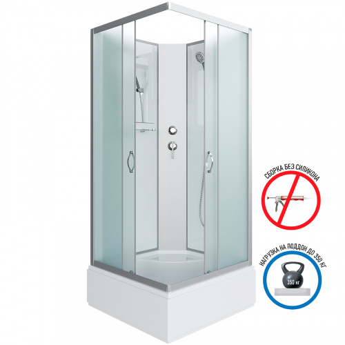 картинка Душевая кабина Niagara 11081424bk от магазина Сантехстрой