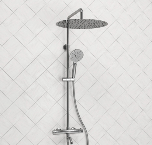 картинка Душевая система Wasserkraft Thermo SK18801CH от магазина Сантехстрой