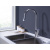 картинка Смеситель для раковины Hansgrohe Rebris E со сливным гарнитуром, керамический картридж, хром (72550000) от магазина Сантехстрой