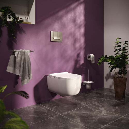 картинка Клавиша смыва Berges Wasserhaus Novum S2 040042 Хром матовый от магазина Сантехстрой