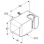картинка Cоединение для шланга KLUDI A-QA с настенным держателем для душа, хром (6556005-00) от магазина Сантехстрой