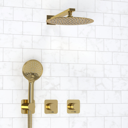 картинка A7651.303.183.208.280.197.207  Встраиваемый комплект для душа с верхней душевой насадкой и лейкой от магазина Сантехстрой