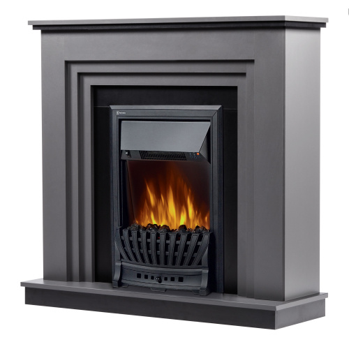 картинка Каминокомплект:Очаг Electrolux Classic EFP/P-1020LS, портал Grado Classic графит, черный от магазина Сантехстрой