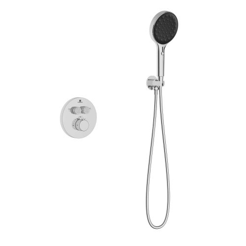 картинка Душевой комплект Inspire VSFW-3I22MT3CH встраиваемый, термостатический, двухрежимный, хром от магазина Сантехстрой