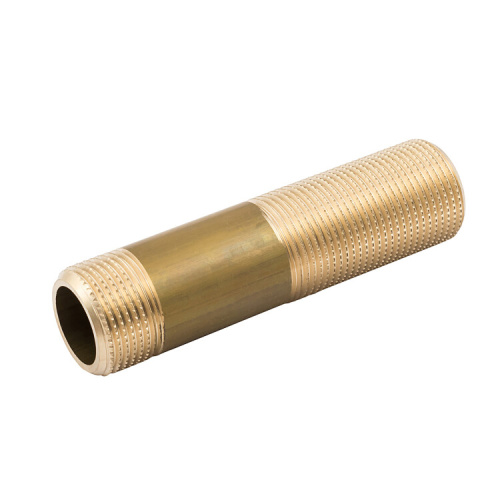 картинка Сгон, прямой, НН, 1", 1", длина сгона, мм-100, латунь от магазина Сантехстрой