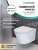 картинка Унитаз Ritz 233K19003RS (530*360*350) подвесной БЕЗОБОДКОВЫЙ, 2 места от магазина Сантехстрой