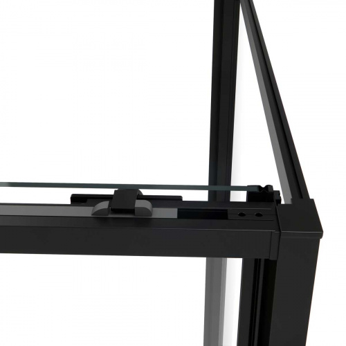 картинка Душевой уголок Slim Soft VSR-1SS9012CGB, 1200*900, черный, стекло тонированное от магазина Сантехстрой