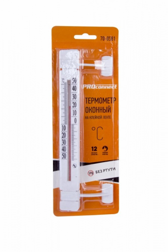 картинка Термометр наружный оконный на клейкой ленте ТБ-223 PROconnect от магазина Сантехстрой