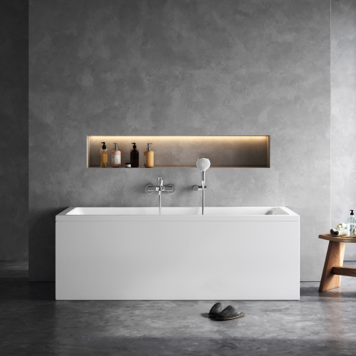 картинка W93A-170-075W-A Gem, ванна акриловая 170x75 см от магазина Сантехстрой