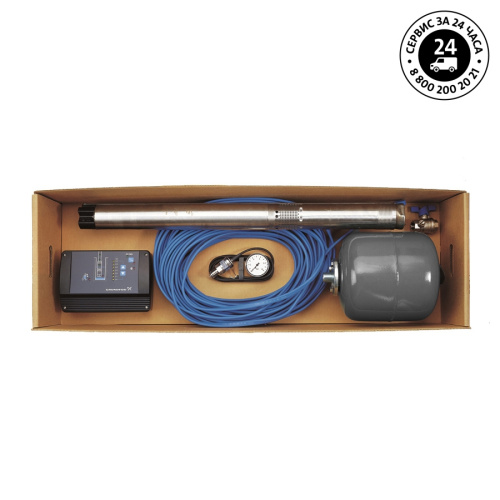 картинка Grundfos Скважинный насос SQE 2-70 комплект от магазина Сантехстрой