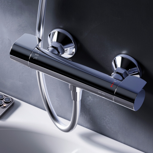 фото f85a40000 x-joy, смеситель д/душа с тмс, хром
