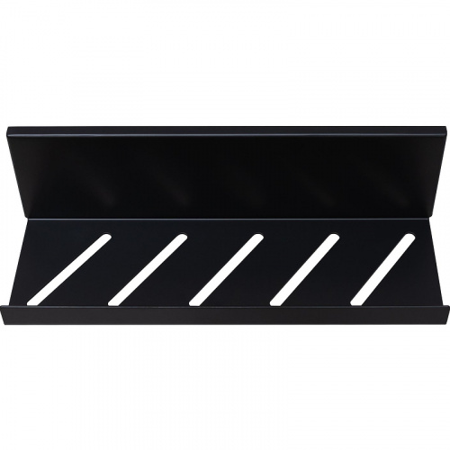 картинка Металлическая полка Aquanet Магнум 30 302224 Черная матовая от магазина Сантехстрой