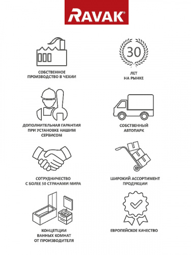 картинка Каркас для душевого поддона Ravak Gigant 120х90 GR00002076 Черный от магазина Сантехстрой