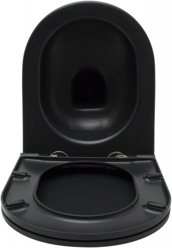 картинка Чаша подвесного унитаза Allen Brau Reality 4.32006.31 черный матовый от магазина Сантехстрой