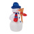 картинка 3D фигура надувная Снеговик с метлой,  размер 180 см,  внутренняя подсветка 4 LED,  компрессор с адаптером 12В,  IP 65 NEON-NIGHT от магазина Сантехстрой