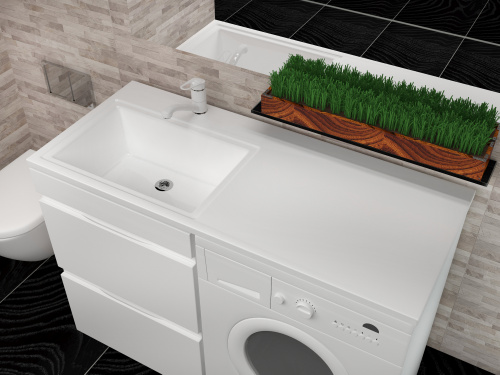 картинка Умывальник ESTETUS Даллас 1100*480 левый от магазина Сантехстрой