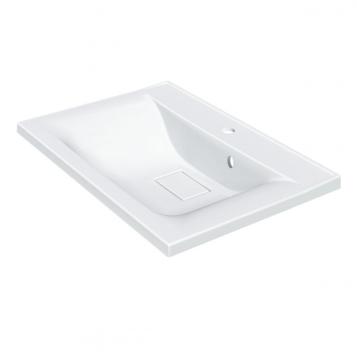 картинка Раковина VCB-3M650W из искусственного камня, цвет белый от магазина Сантехстрой