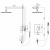 картинка Душевая система RGW Shower Panels SP-54 21140854-01 Хром от магазина Сантехстрой