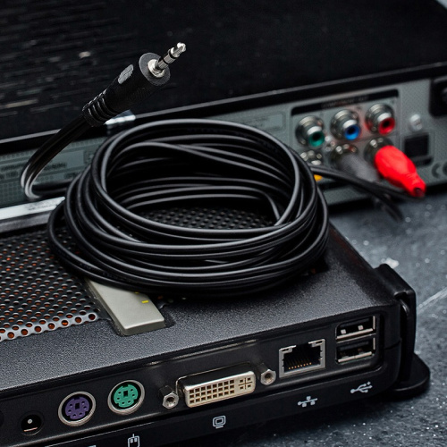 картинка Шнур Стерео 3,5мм - 2 RCA,  7м REXANT от магазина Сантехстрой