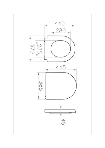 картинка Сиденье для унитаза VitrA Liquid 137-003-009 круглое белое дюропласт с микролифтом от магазина Сантехстрой