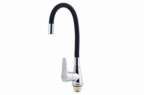 картинка Смеситель для кухни FAUZT FZs-822-BL101 гибкий излив тип См-МОЦБА Черный от магазина Сантехстрой