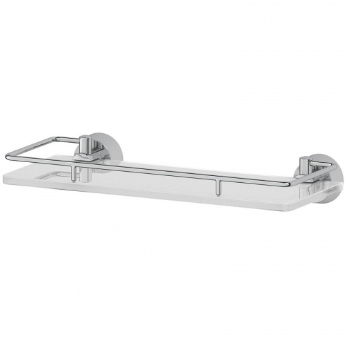 картинка Стеклянная полка FBS Vizovice VIZ 013 Хром от магазина Сантехстрой