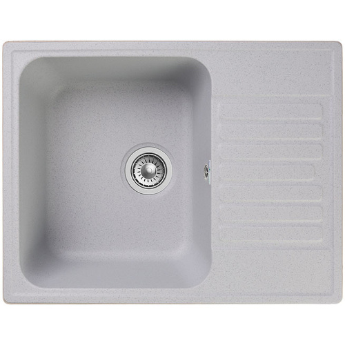 картинка Кухонная мойка GranFest Quarz GF-Z13 Серая от магазина Сантехстрой