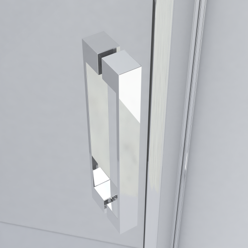 картинка Душевой уголок Stresa VSP-1S900CLG, 900*900, брашированное золото, стекло прозрачное от магазина Сантехстрой